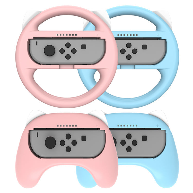 Mytrix Racing Wheels Hand Grips Accessories For Nintendo Switch Joy Con Mytrix Racing Wheels Hand Grips Accessories For Nintendo Switch Joy Con